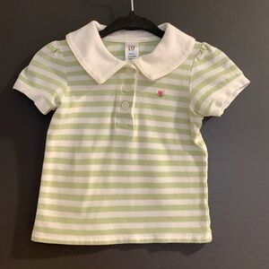 Gap striped shirt size 3-6 months
